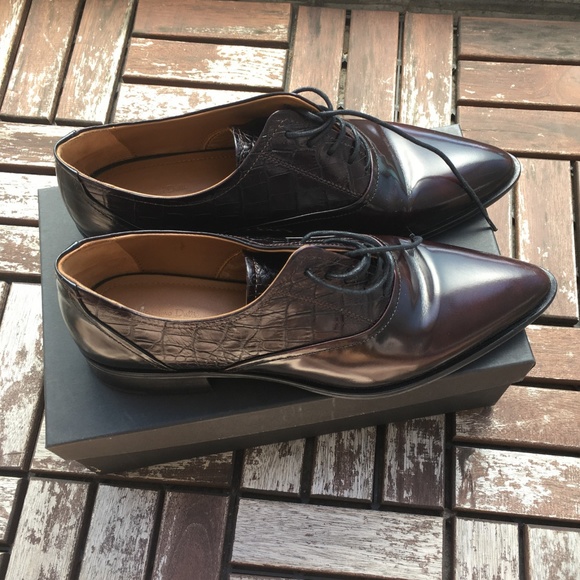 Massimo Dutti Shoes - Massimo Dutti Bordo Oxford Shoes